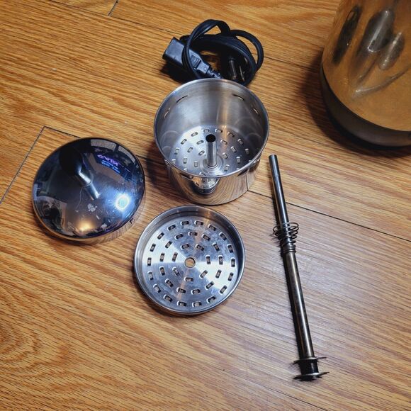 Vintage 8 Cup Farberware Superfast Automatic Coffee Percolator Model FCP-280 - Picture 7 of 12